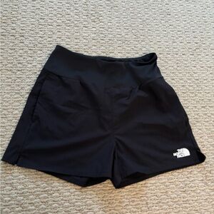 The North Face Girls Athletic Black Shorts XL 14/16